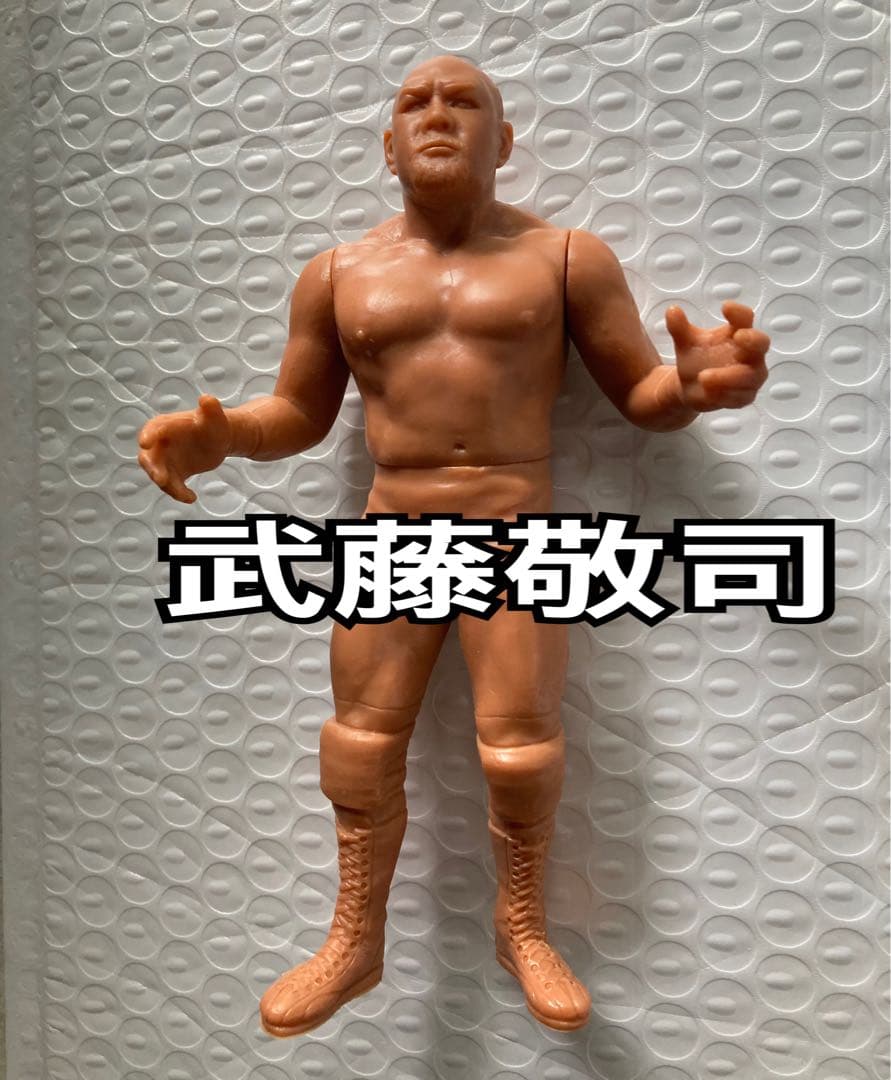 R*-様 新日本はプロレス 武藤敬司 キャラプロ フィギュア / 未塗装 試作品
