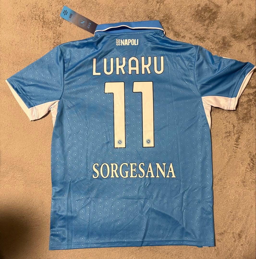 2025 セリエＡ SSCナポリ ルカク ユニフォーム