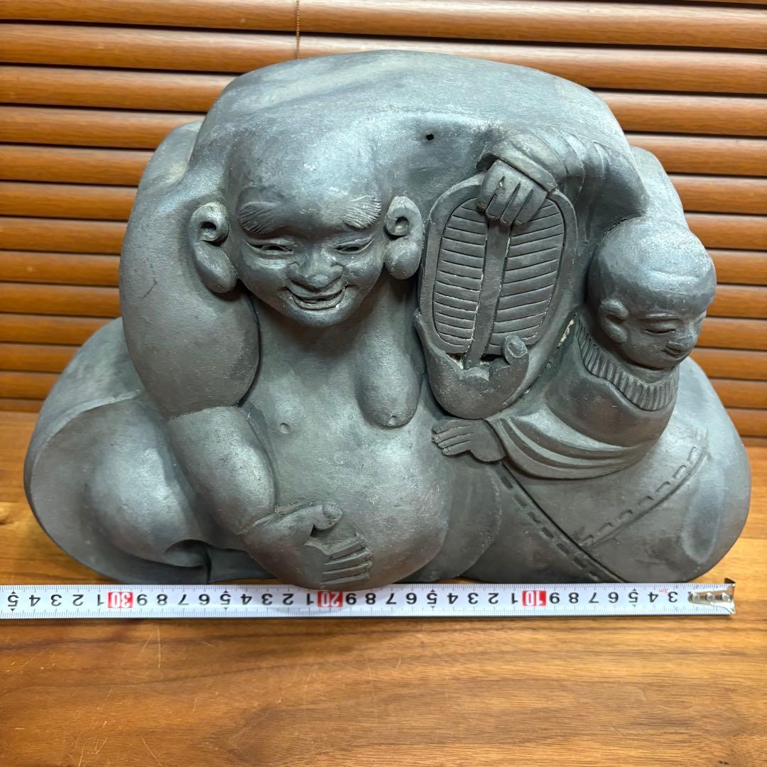 昔の縁起の良い瓦