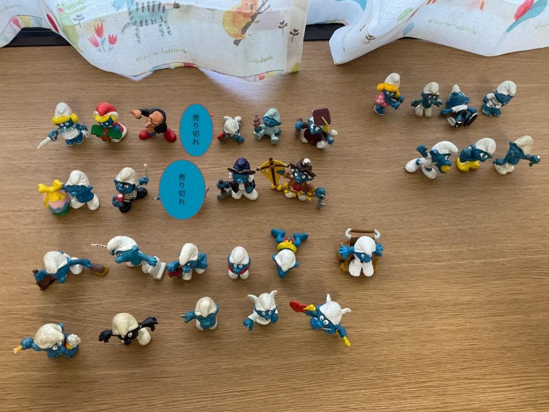 スマーフ　人形　フィギュア　Les Schtroumpfs