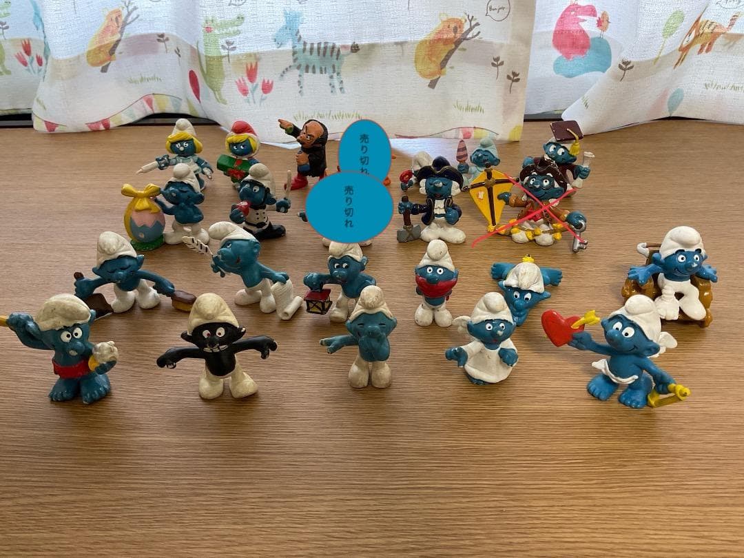 スマーフ　人形　フィギュア　Les Schtroumpfs