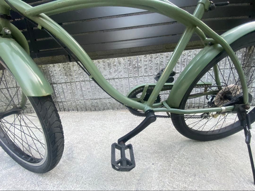 【引き取り限定】レインボー rainbow ビーチクルーザー KB 24インチ