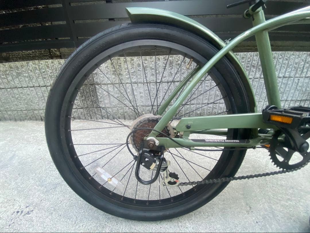 【引き取り限定】レインボー rainbow ビーチクルーザー KB 24インチ