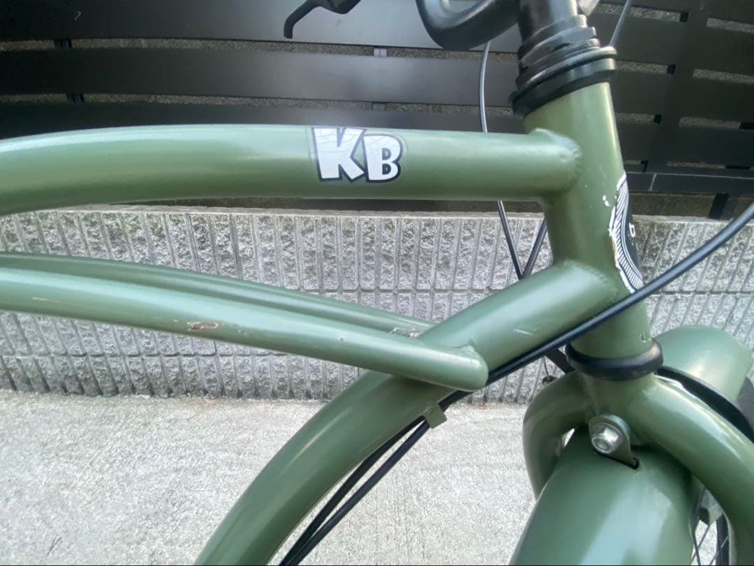 【引き取り限定】レインボー rainbow ビーチクルーザー KB 24インチ