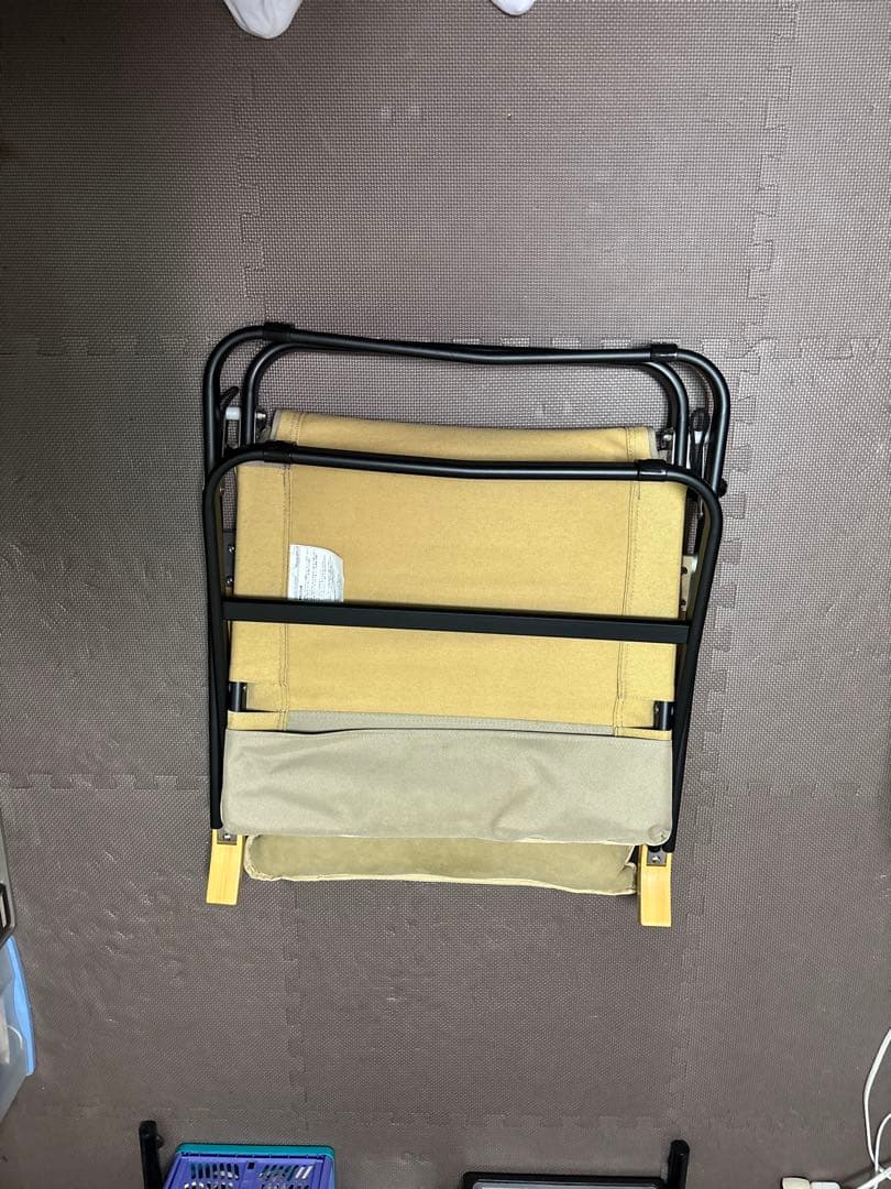 折りたたみリクライニングチェア ベージュ