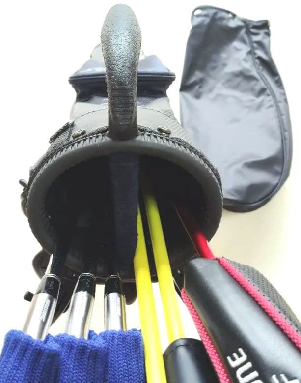 【お値下げ】【美品】【マンシングウェア】セルフスタンド．ゴルフクラブケース