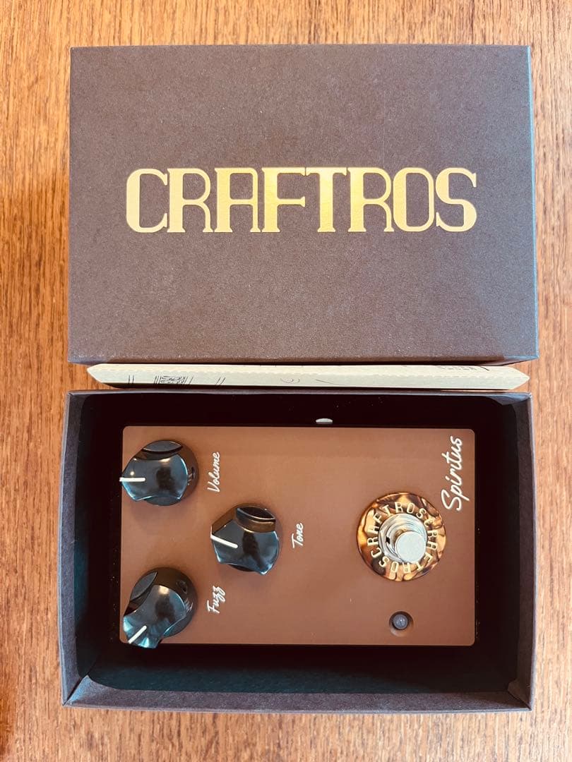 クラフトロス Craftros Spiritus ファズ fuzz エフェクター