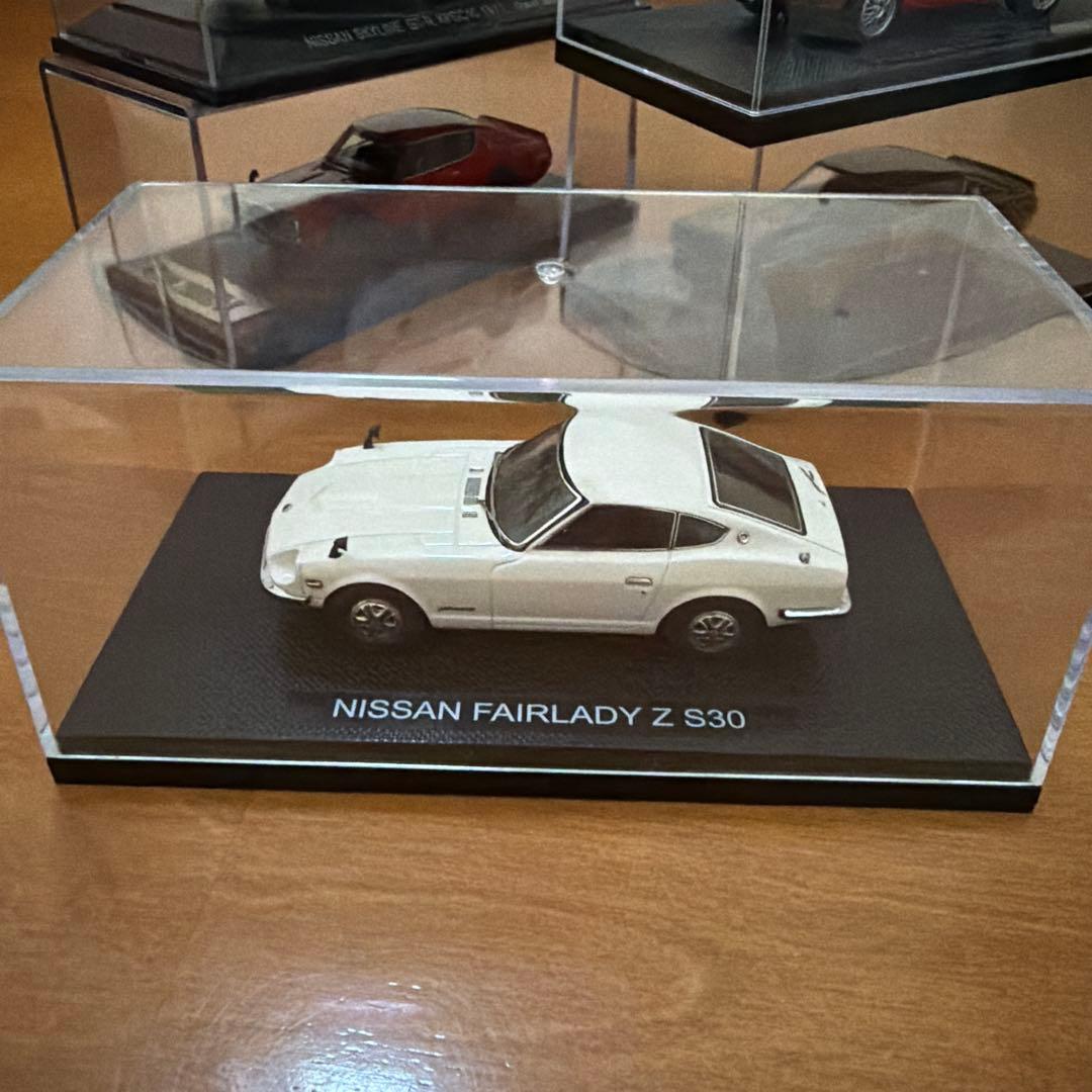 ミニカー 7台セット 1/43 スカイライン フェアレディ DUTSUN