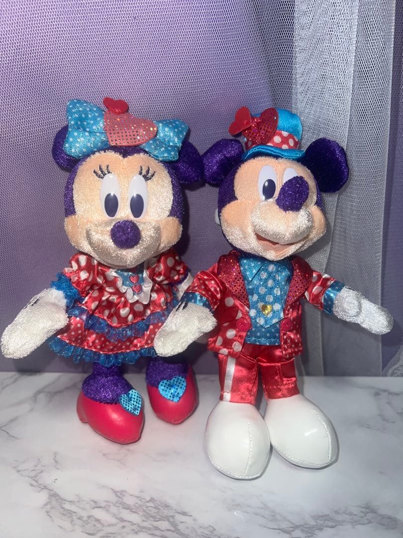 ミニファン ぬいぐるみバッジ ぬいば ミッキー ミニー カプセルトイ ワッペン