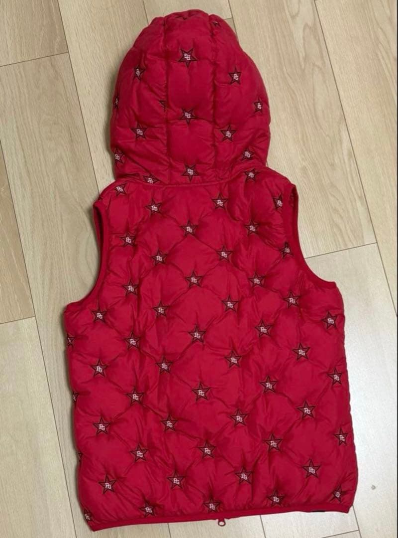 パーリーゲイツ　ゴルフ　ウェア　レディース　ベスト　ダウンベスト　ピンク