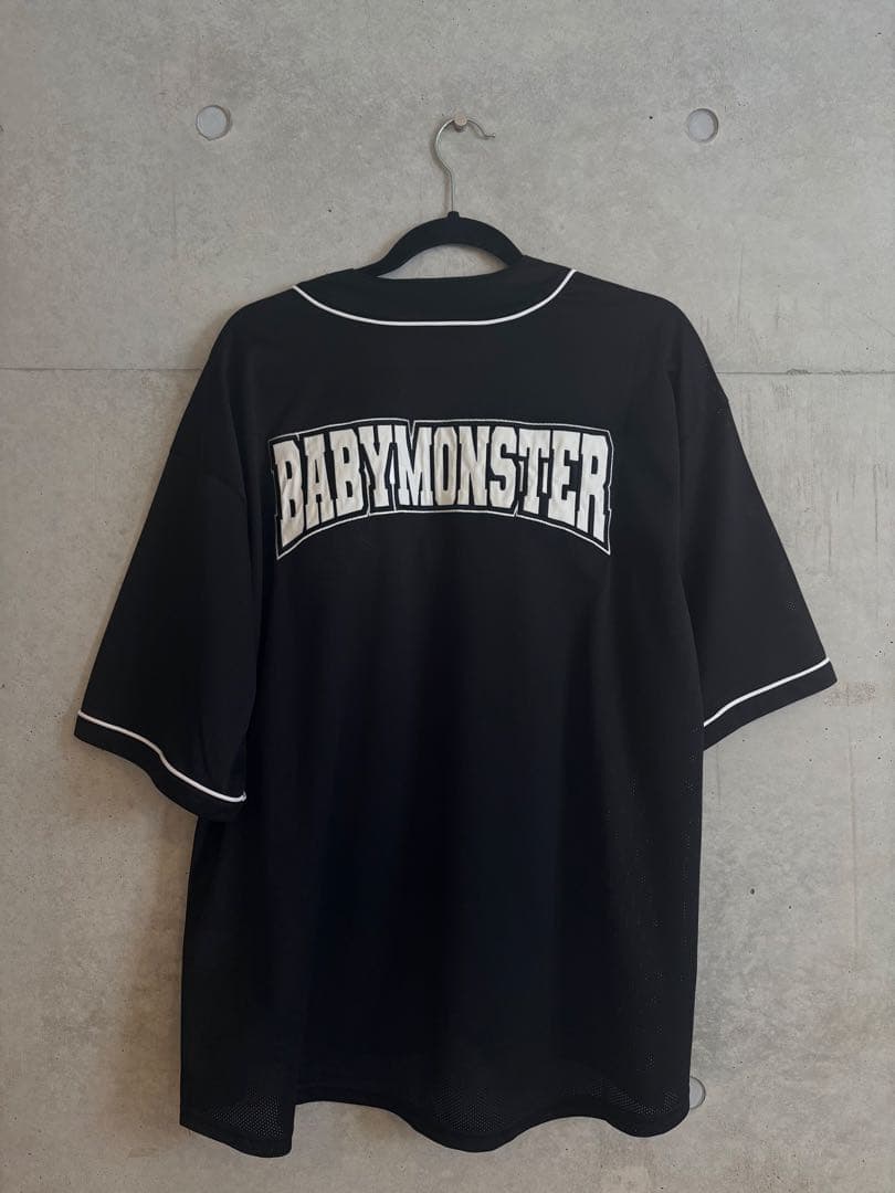 ベビモンベースボールシャツ 25 SUMMER Lサイズ babymonster