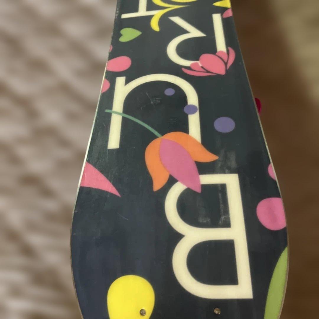 バートンキッズスノーボード　板とバインディングのセット