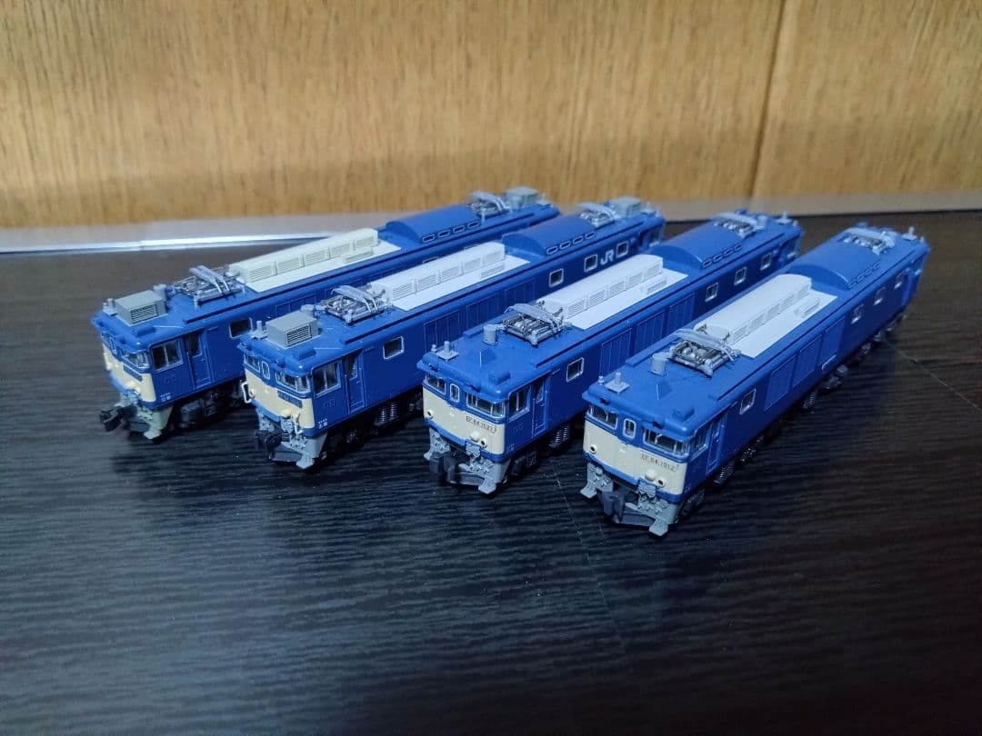 EF64 原色４重連セット