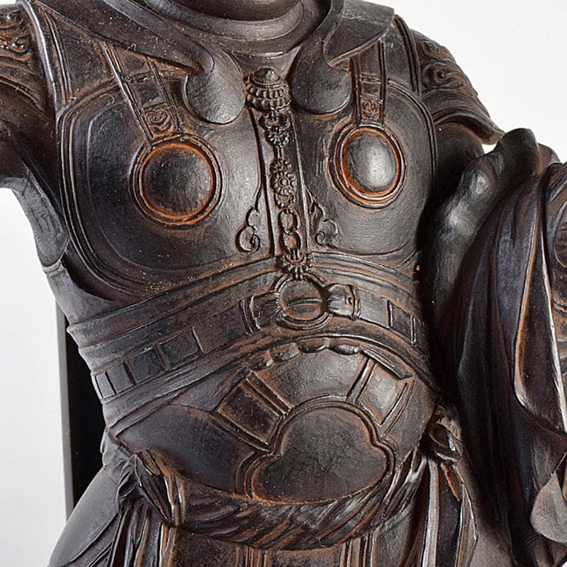 仏教美術　isumu　イスム　樹脂製　レプリカ　毘沙門天像　置物　FR7645B