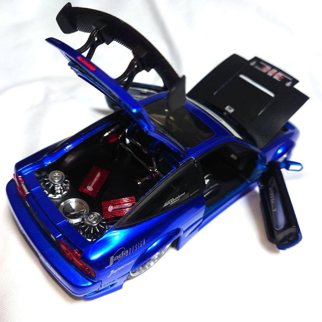 ルース品 Nissan RPS13 240SX 青 1/24 ミニカー JADA