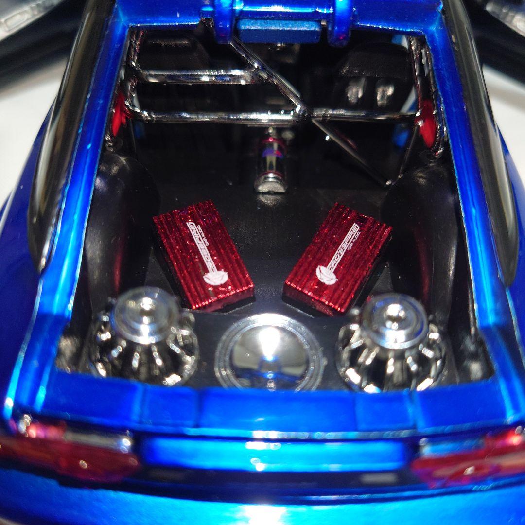 ルース品 Nissan RPS13 240SX 青 1/24 ミニカー JADA