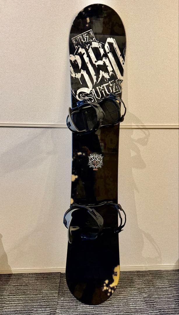 SISO×RIDE スノーボード ビンディング 2点セット 166cm XL