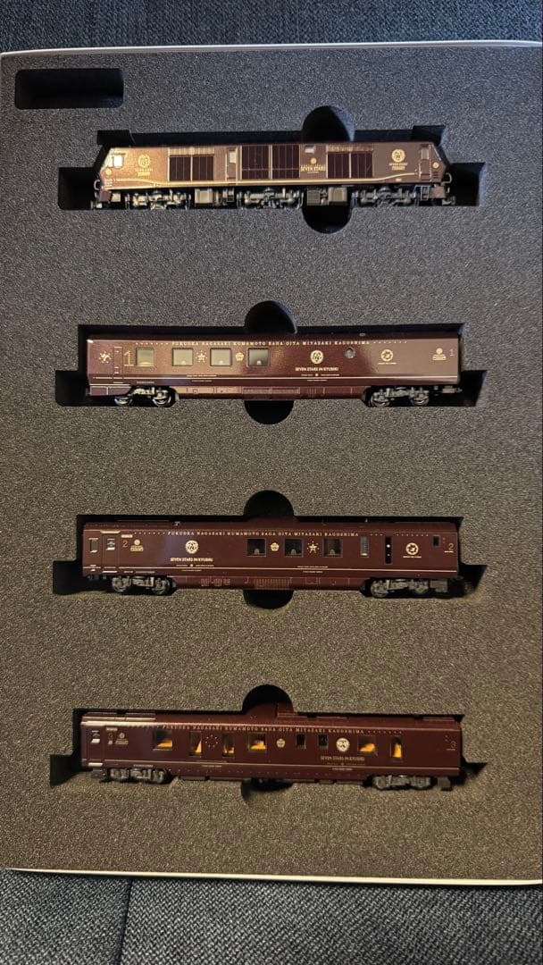 KATO 10-1519 クルーズトレイン「ななつ星in九州」８両セット