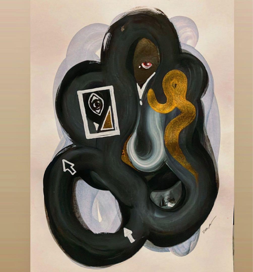 絵画 BLACK BOY