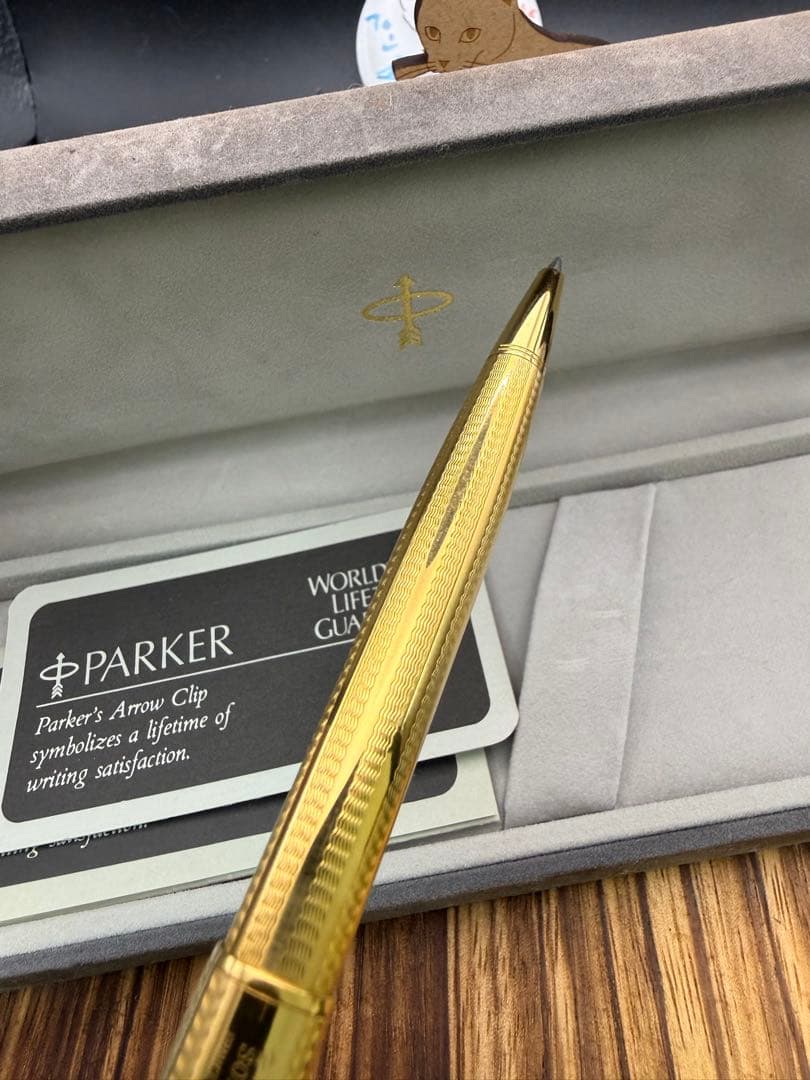 PARKER ボールペン ソネット ゴールドカスケード