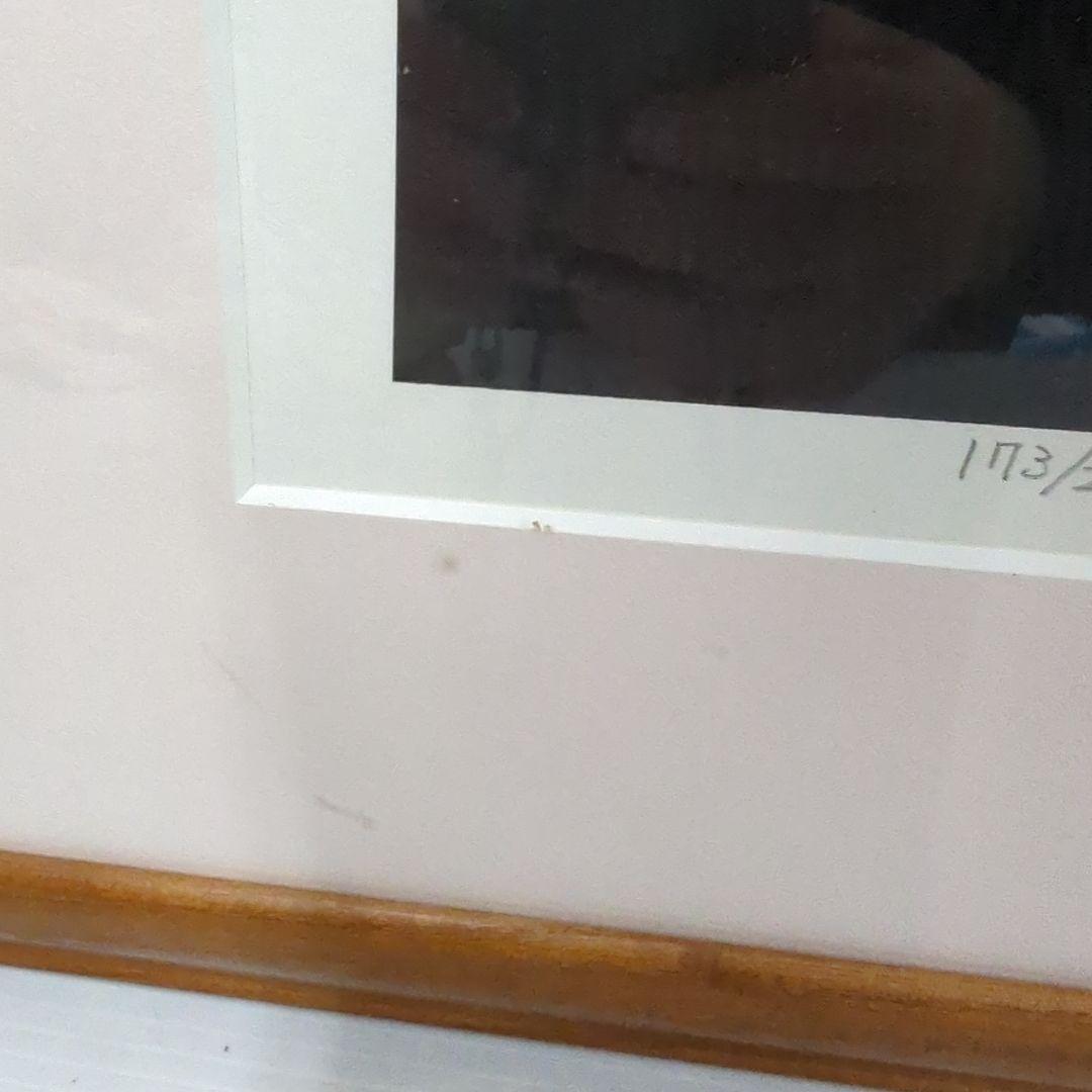 藤井 君枝　シルクスクリーン　夕映えの妙義山 ED200