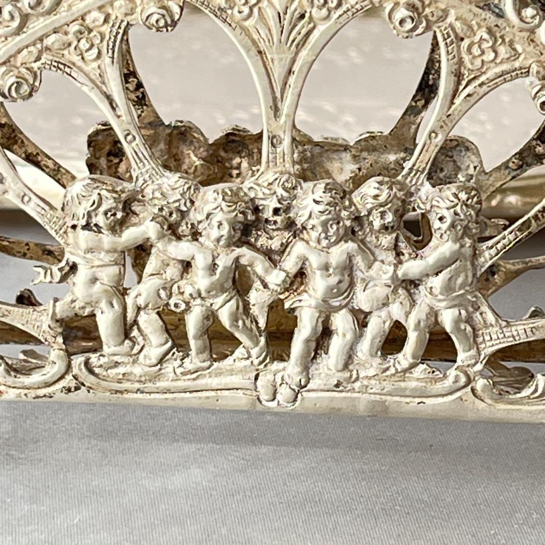 【ドイツ】チュラブの集うのナプキンスタンド 【純銀】ナプキンホルダー