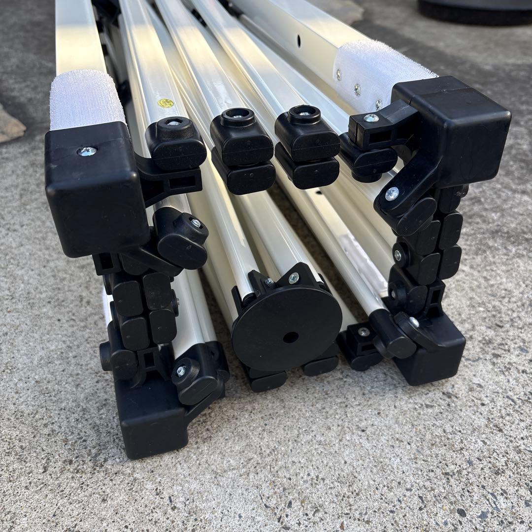 美品 FIELDOOR タープテント オレンジ トップカバー付き♪