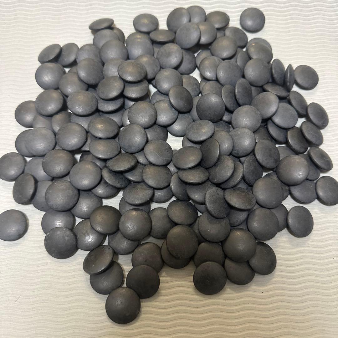 日向特産蛤碁石，美品　蛤碁石　那智黒石　 特製。碁石，砗磲，囲碁