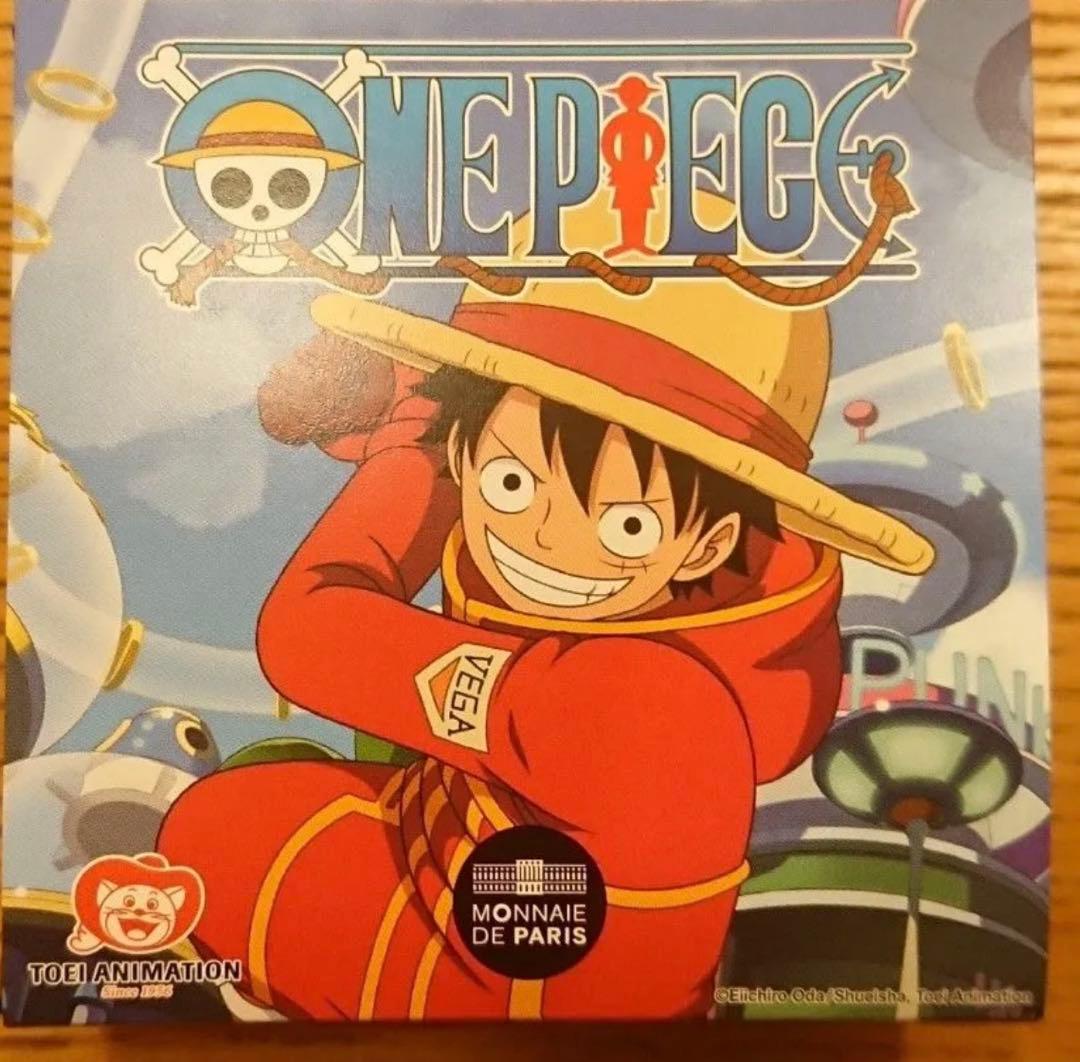 2025 フランス ワンピース 放送25周年記念 プルーフ 銀貨