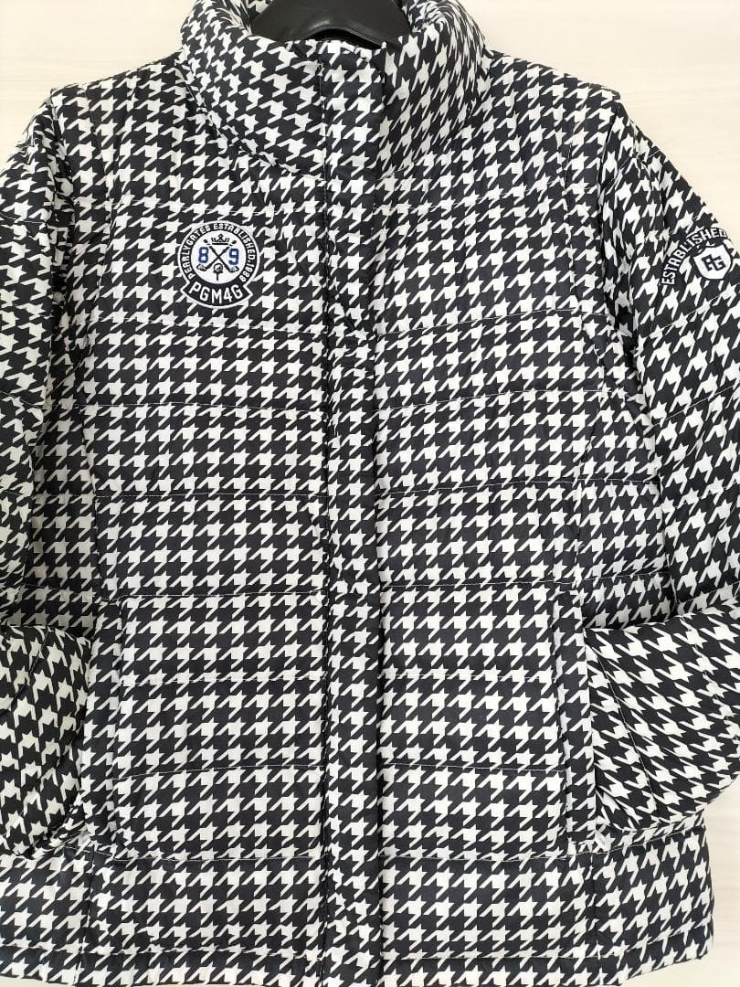 PEARLY GATESダウンジャケット　 2way 　 千鳥柄 　サイズ1