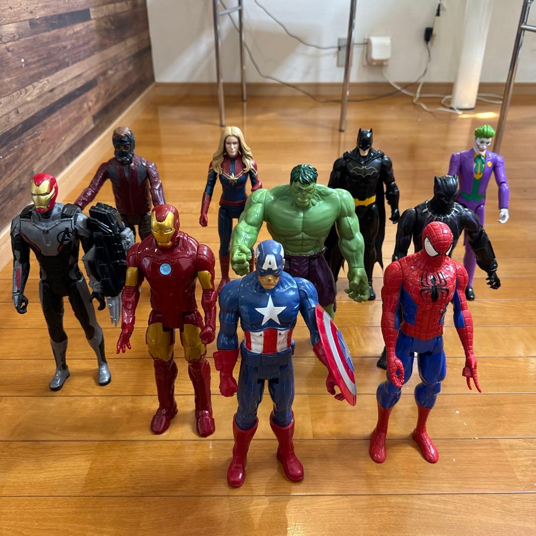 PONITO、希少　マーベル　アベンジャーズ　フィギュア　10体セット