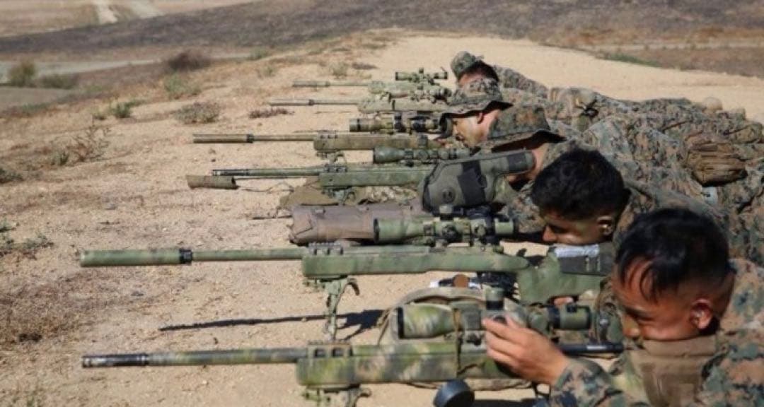 超希少　実物　官給品　 USMC スコープリング Badger Ordnance