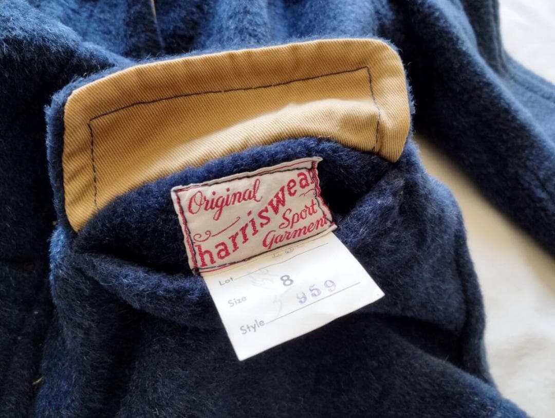 ヴィンテージ リバーシブル　コートHarriswear Size８　３０’ｓ