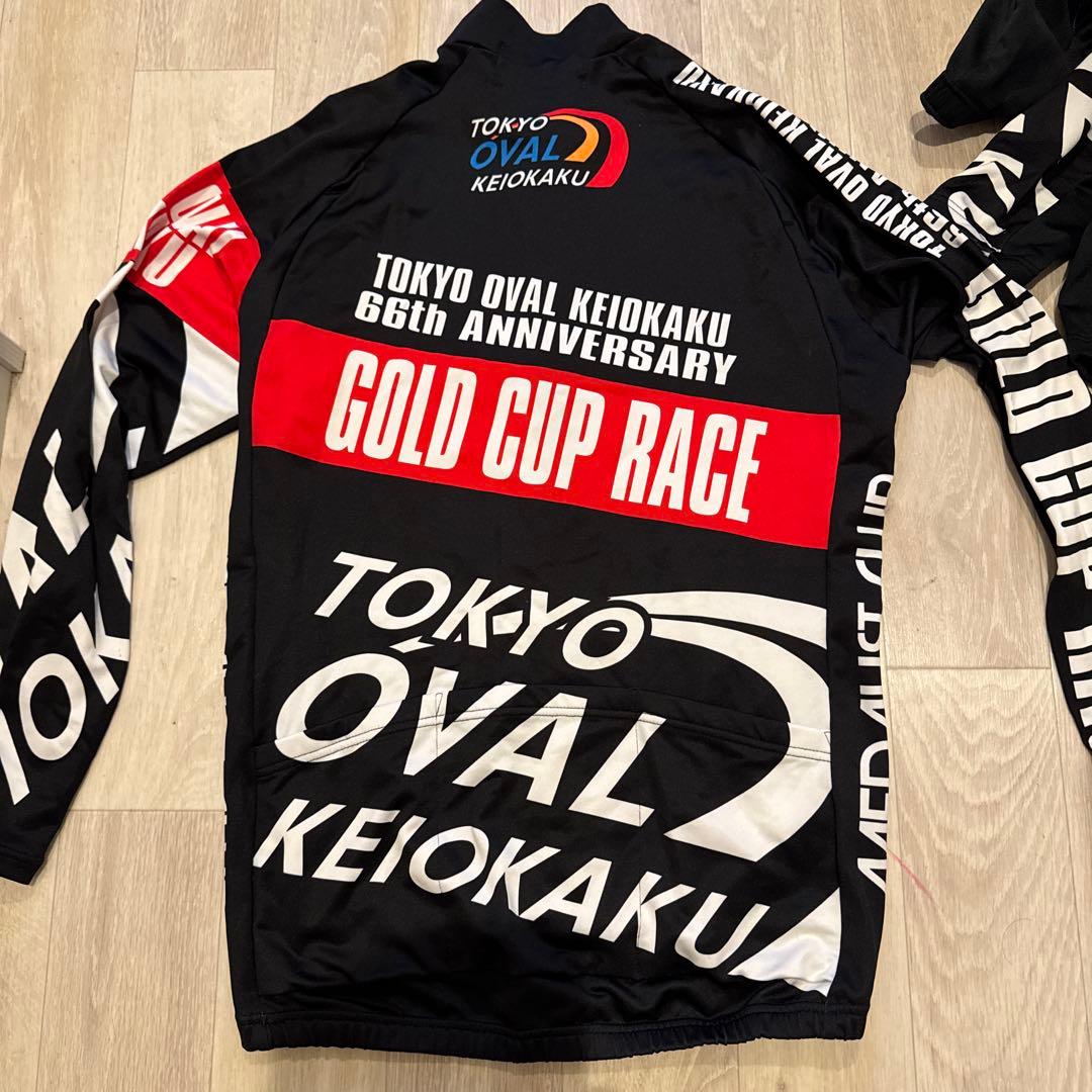 京王閣記念　競輪　サイクルジャージ　上下