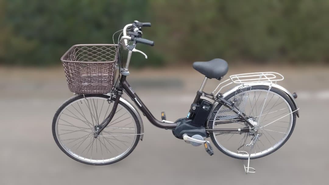 パナソニック ビビ・YX 26型 8Ah 電動アシスト自転車 ビターブラウン