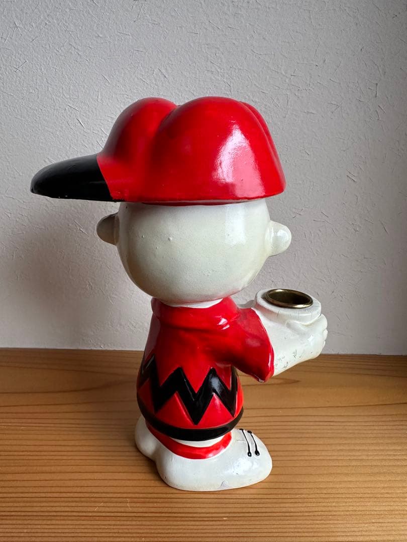 1970年代　HALLMARK社製 スヌーピー　他4体セット　キャンドルホルダー