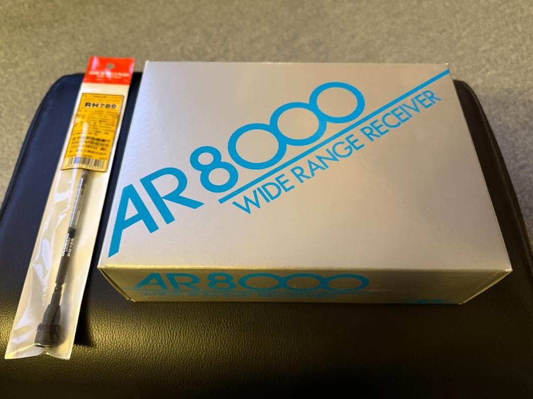 ワイドレンジレシーバー AOR AR8000 + ロッドアンテナ RH789 等
