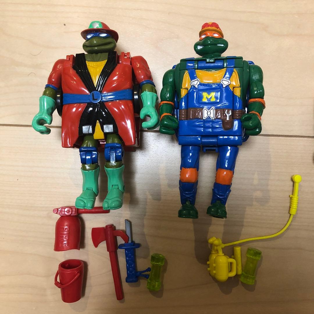 ミュータントタートルズ フィギュア 4体セット　マシンフィギュア
