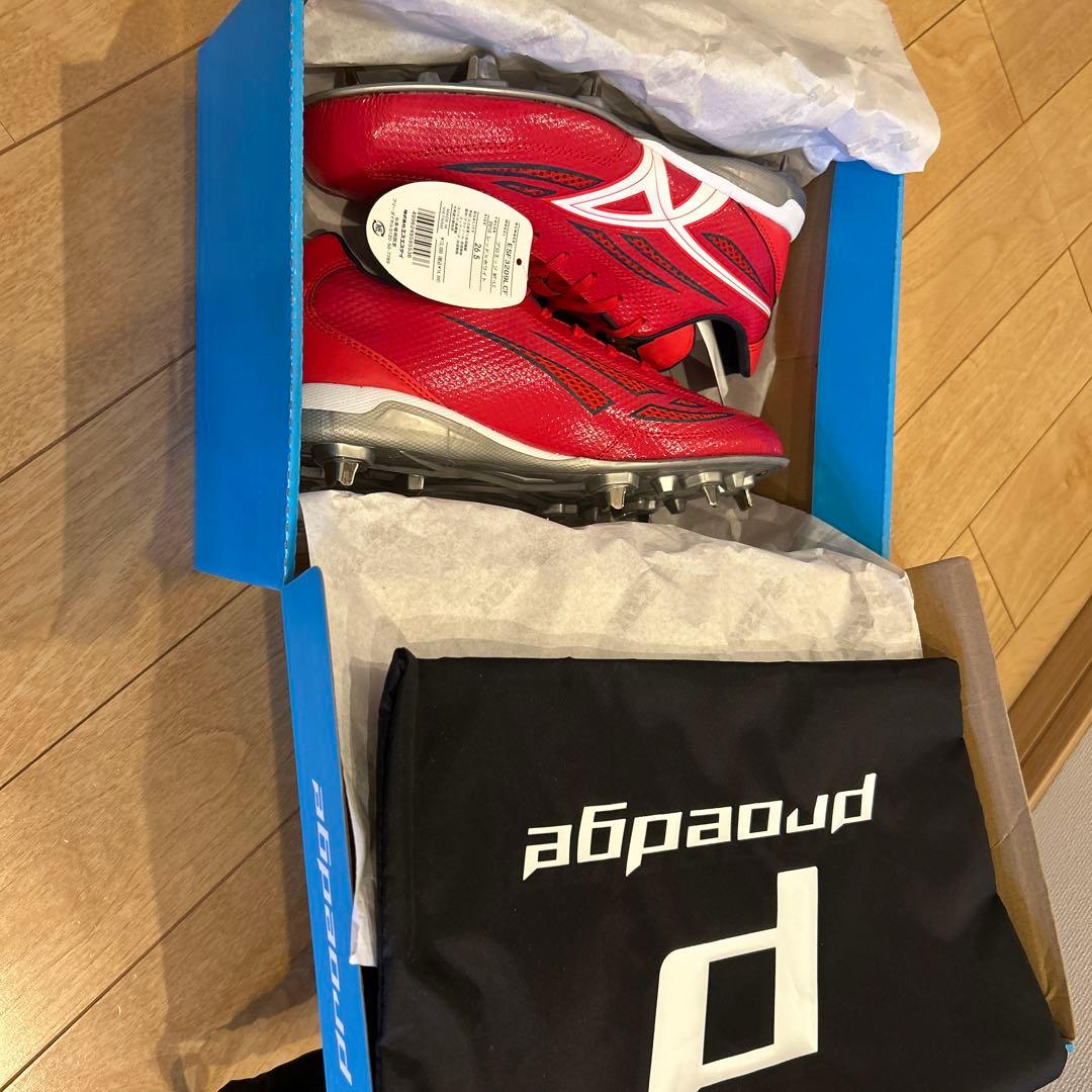 サイズ26.5の野球用スパイク（金具）です。