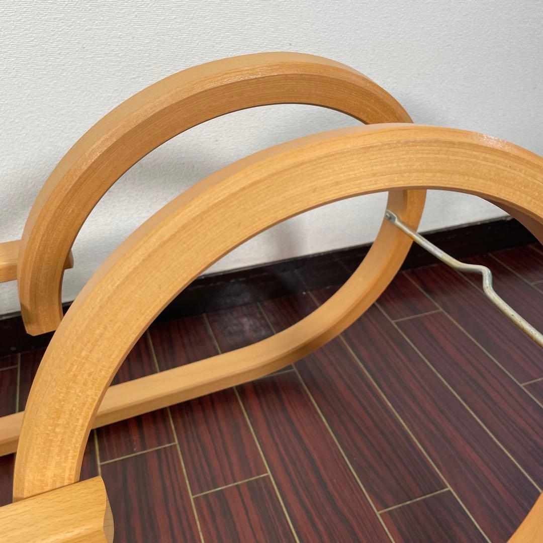 レア ドイツ製 Gloco 木製 ソリ 天然木 ブナ材 曲木 ディスプレイ