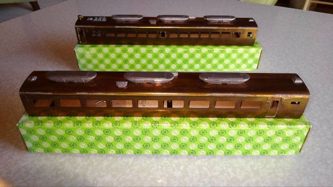 未塗装完成車体 カワイモデル 151系 12両セット