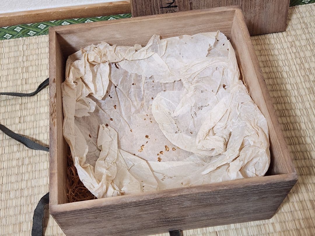 五代　清水六兵衛　呉須赤絵　鉢　木箱入　魁字　菓子鉢　茶道具　京焼