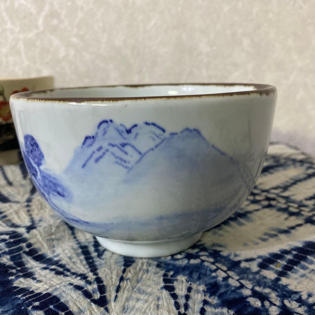 真葛香山　茶碗　2個