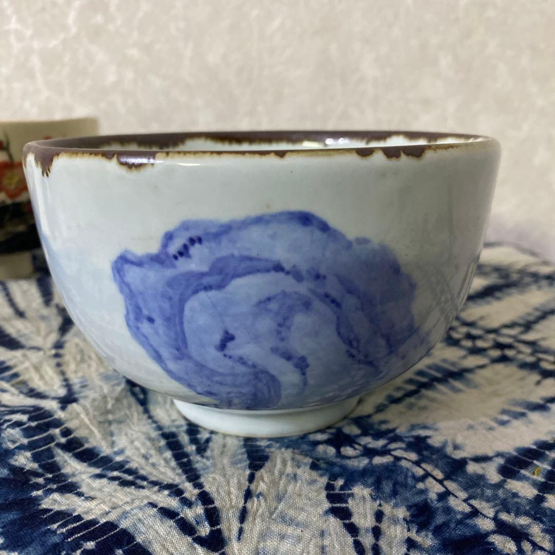 真葛香山　茶碗　2個