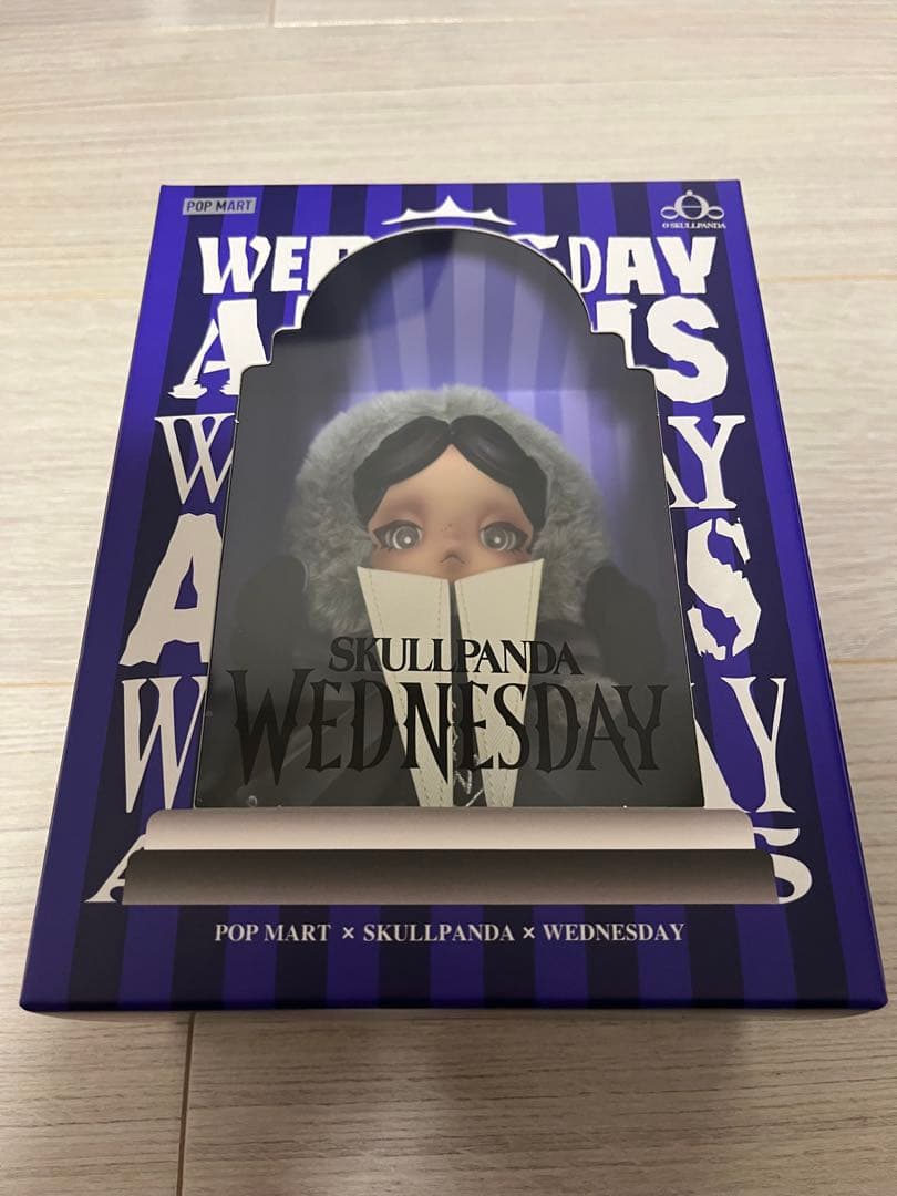スカルパンダ　wednesday popmart 2点セット