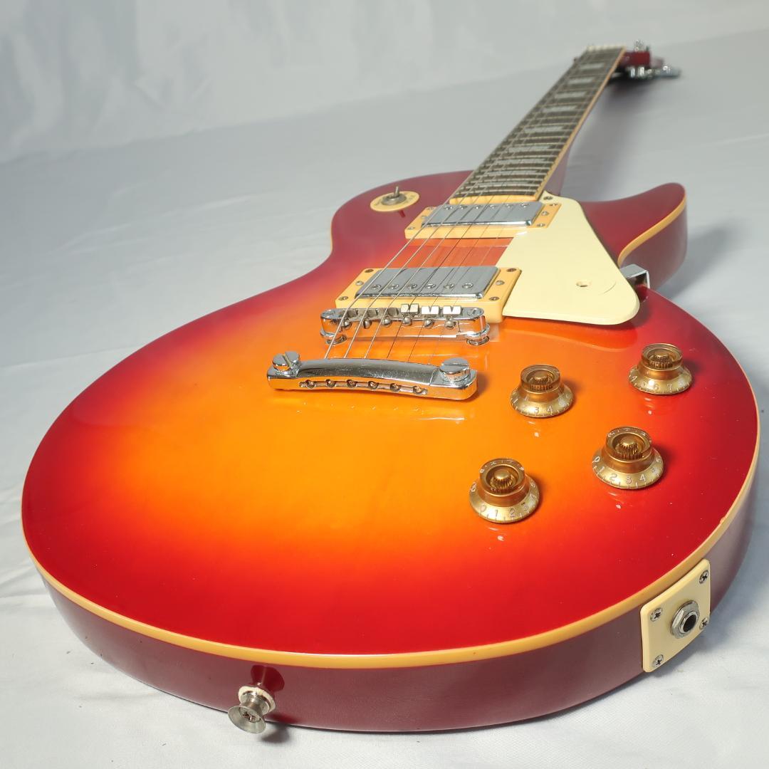 Mad Axe レスポールタイプ エレキギター ケース付 チェリーサンバースト