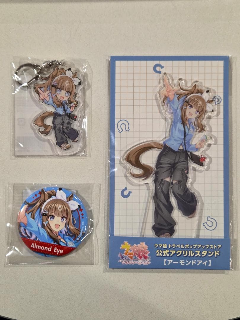 ウマ娘トラベルPOP UP STORE 新千歳空港　アーモンドアイ　セット