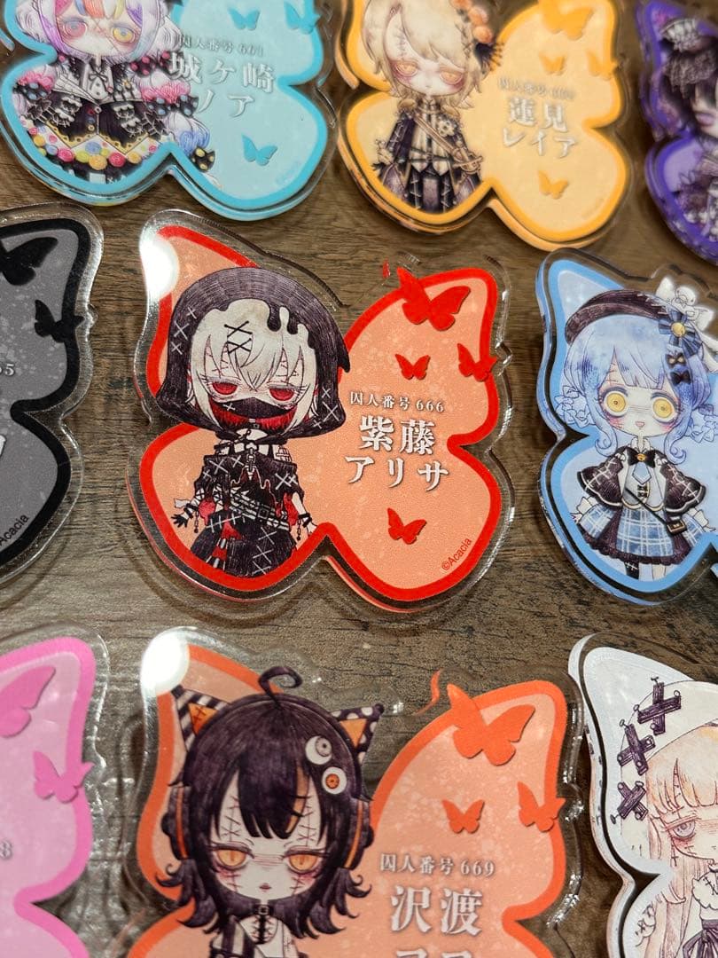 魔法少女ノ魔女裁判　中国カフェ　お名前バッジ　まのさば　セミコンプ