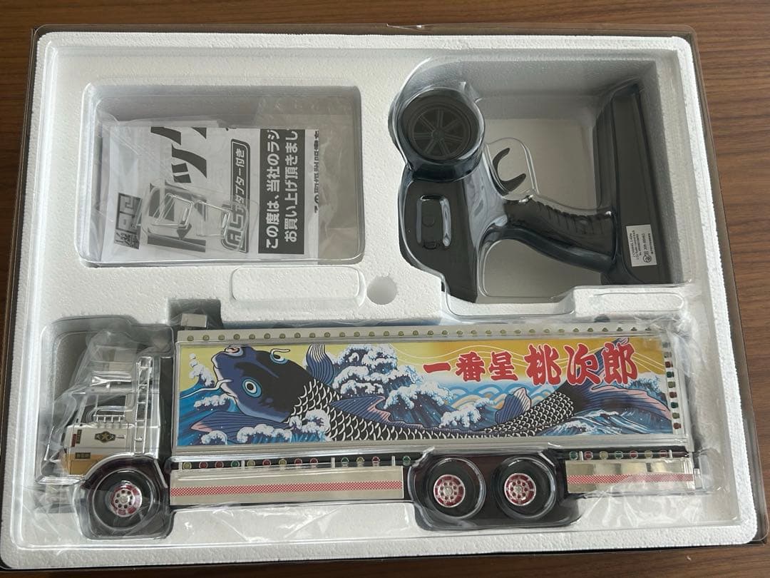 BANDAI トラック野郎 RCモデル 1/32 AC付き