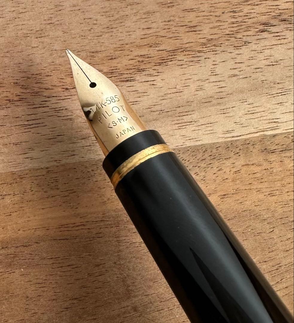 PILOT 万年筆 Elabo エラボー 初期型 漆ペン芯 SM